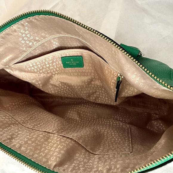 Kate Spade Green Leather Tote Bag - Picture 15 of 15